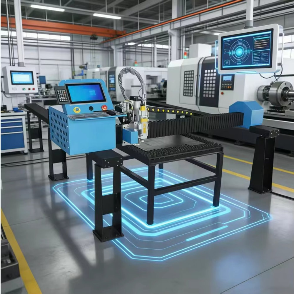 Industrial Laser Metal Cutter - Przemysłowa Przenośna Portalowa Automatyczna Maszyna CNC