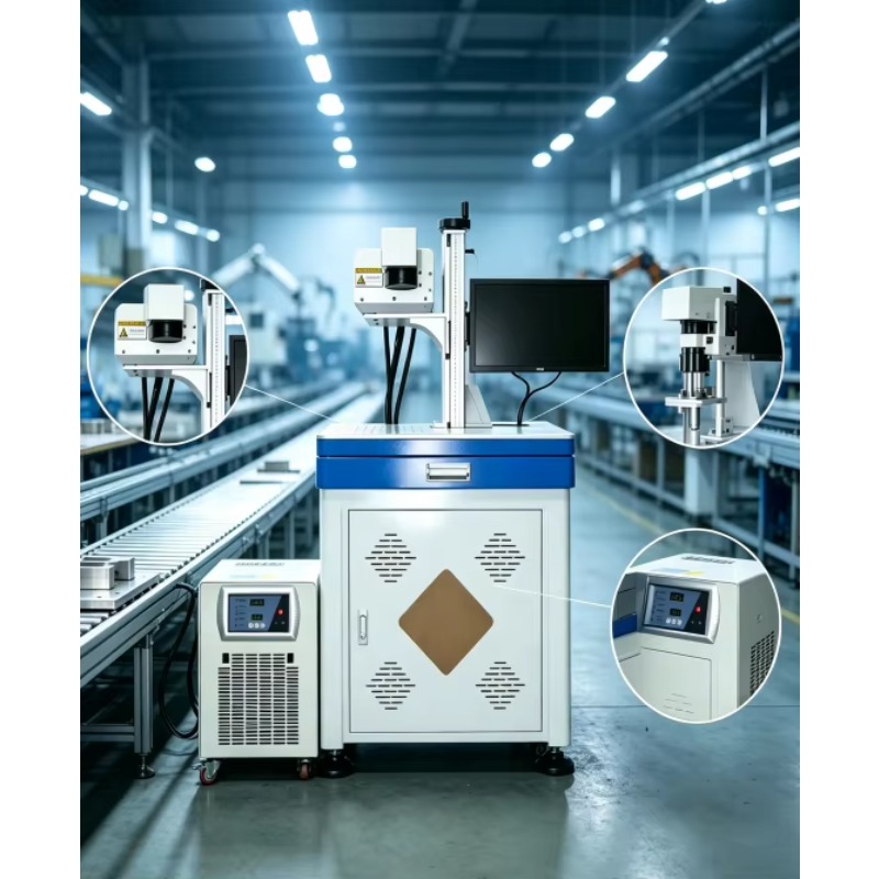 Industrial Laser Marking Systems - Laserowa kabineta laserowa All-in-One z laserem