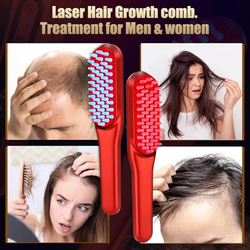 Industrial Laser Beam - Grzebień do porostu włosów z laserem,