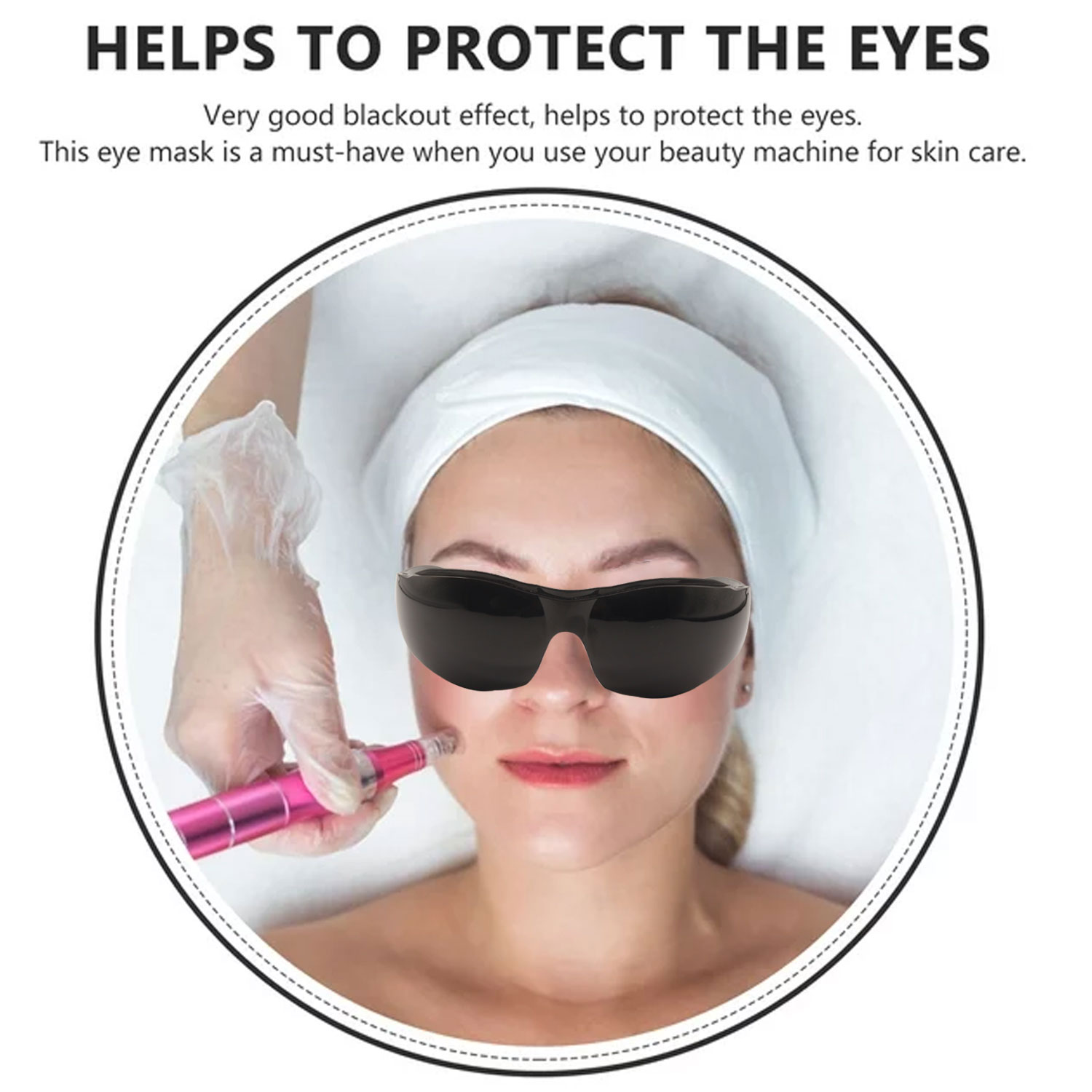 Laser Safety Goggles - Gogle nowy styl maski cieniujące bezpieczną