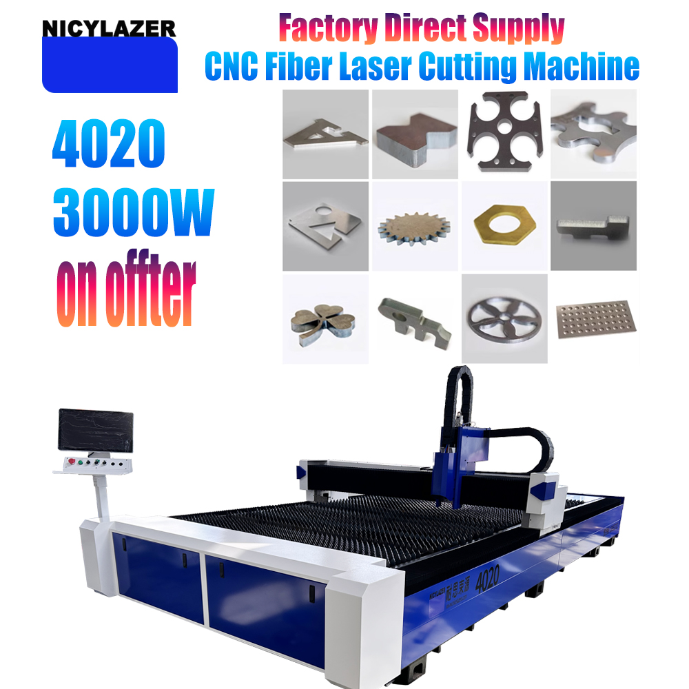 NICYLAZER CNC 3000W 4020 Włókn – Industrial Laser Metal Cutter recenzja i cena