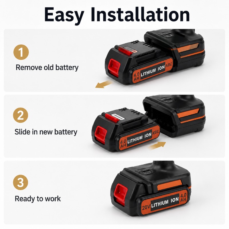Akumulator 20V 6.0Ah do elektr – Black+Decker Tool Cordless recenzja i cena