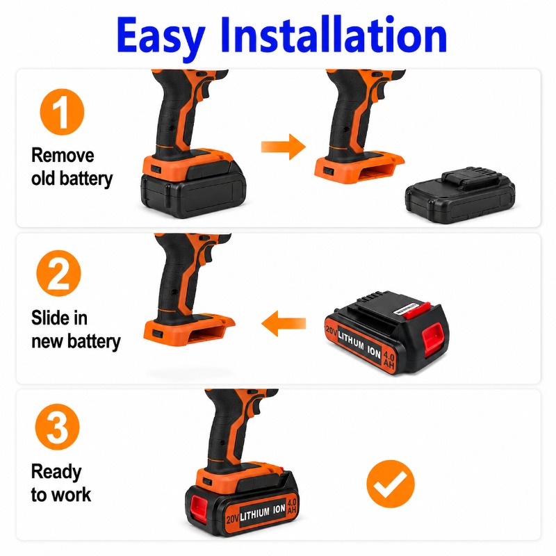 Akumulator 20V 6.0Ah do elektr – Black+Decker Tool Cordless recenzja i cena