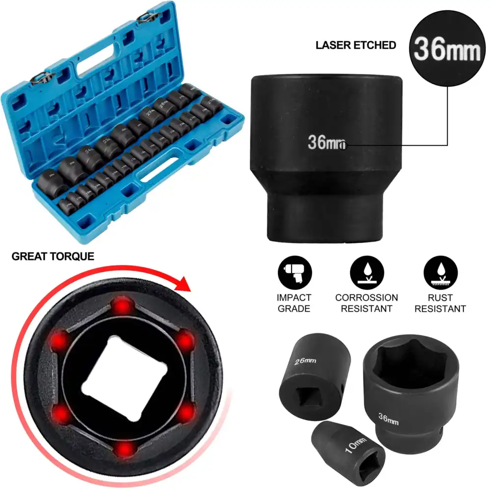 Zestaw nasadek udarowych metry – Industrial Laser Repair recenzja i cena