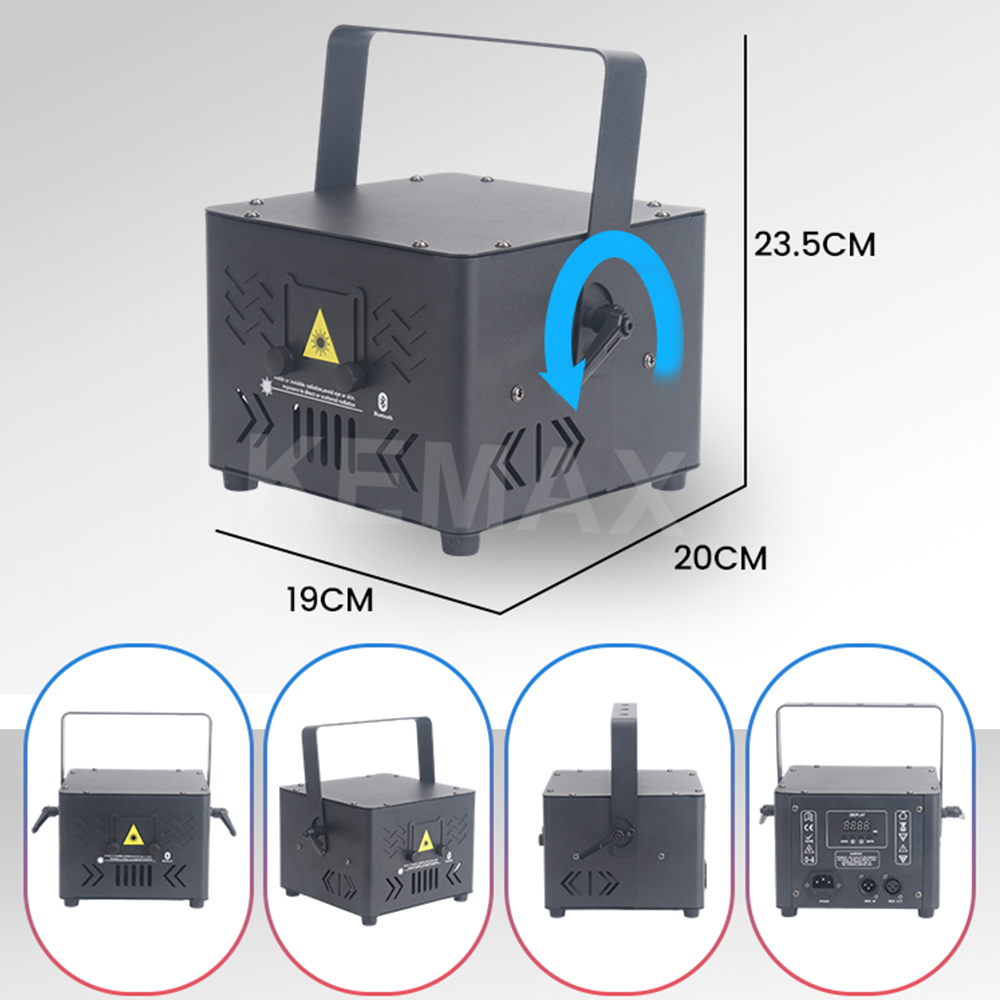 Laser Bluetooth 3W 5W Sterowan – Industrial Laser Beam recenzja i cena