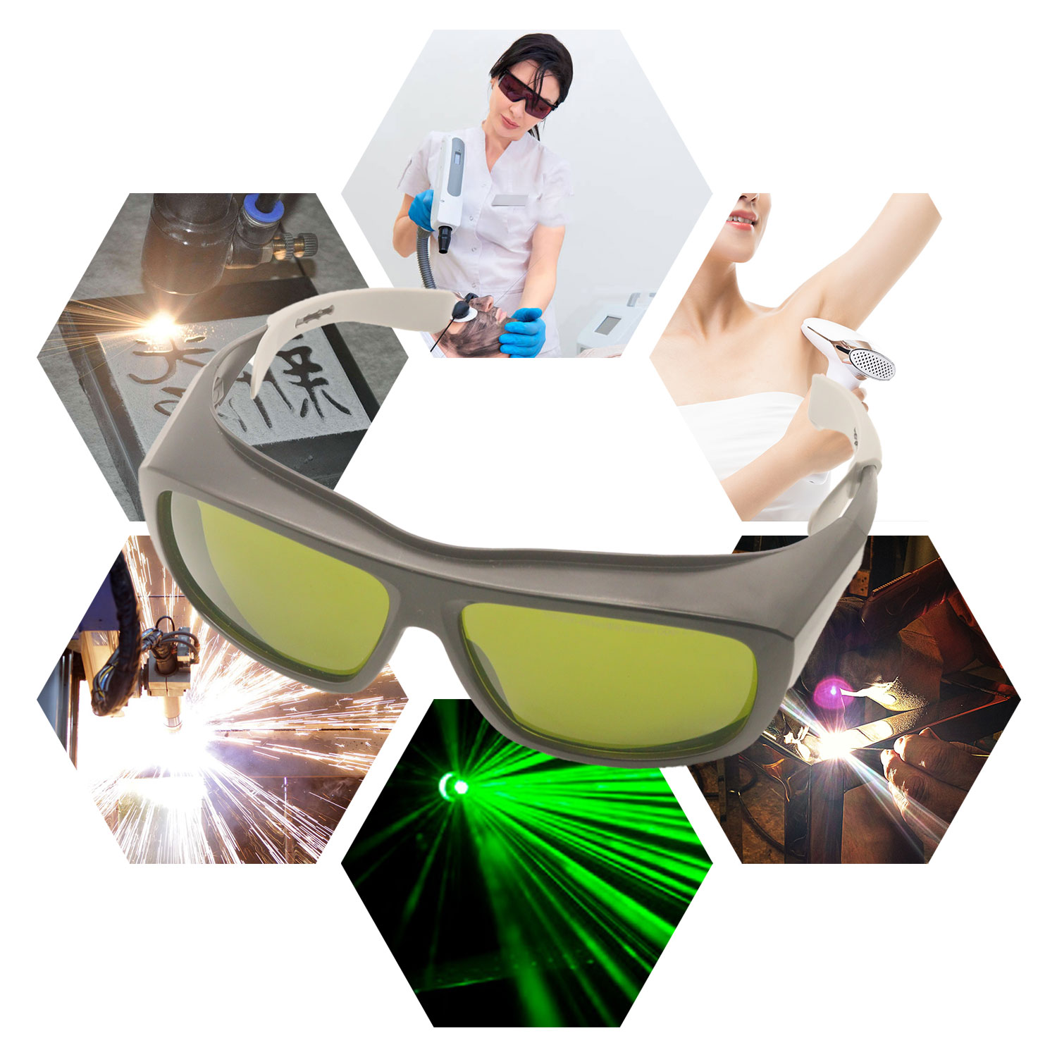 Okulary ochronne laserowe gogl – Laser Safety Goggles recenzja i cena